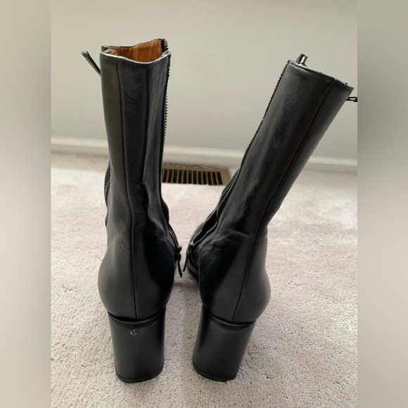 Aquatalia Black Heeled Boots size 9.5 - Picture 3 of 11
